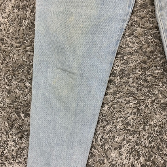 Women’s Vintage Emerald Club High Waisted Mom Jeans Size 12 Petite Light Wash - Picture 13 of 15